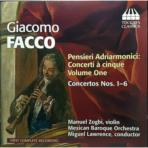 AUDIO CD Giacomo Facco: Pensieri Adriarmonici: Concerti a cinque, Volume One. 1 CD west c helloneighbor grave mistakes