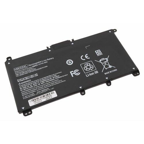 Аккумуляторная батарея для ноутбука HP Pavilion 15-EG 15-EH (HW03XL) 11.34V 41.04Wh черная