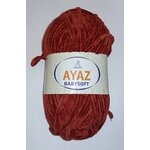 Пряжа Ayaz babysoft, цвет коричневой красный, 100м/100 гр - 2 мотка - изображение