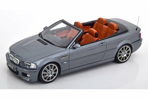 BMW M3 E46 convertible 2004 grey metallic