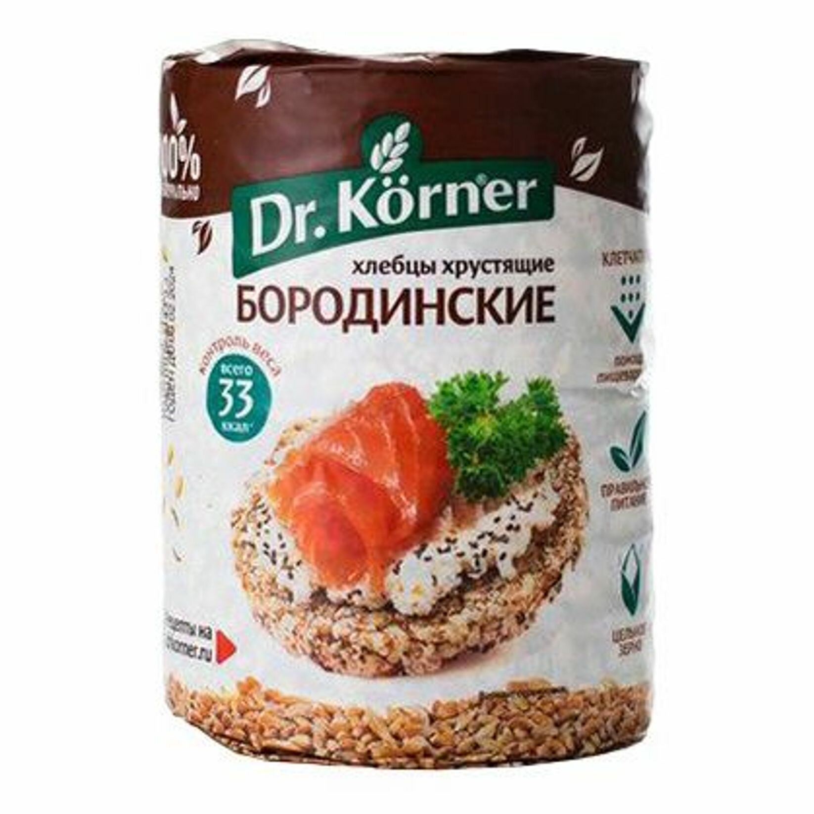Хлебцы пшеничные Dr.Korner Бородинские