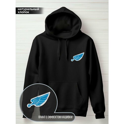 фото Худи hypnotica, размер 2xl, черный