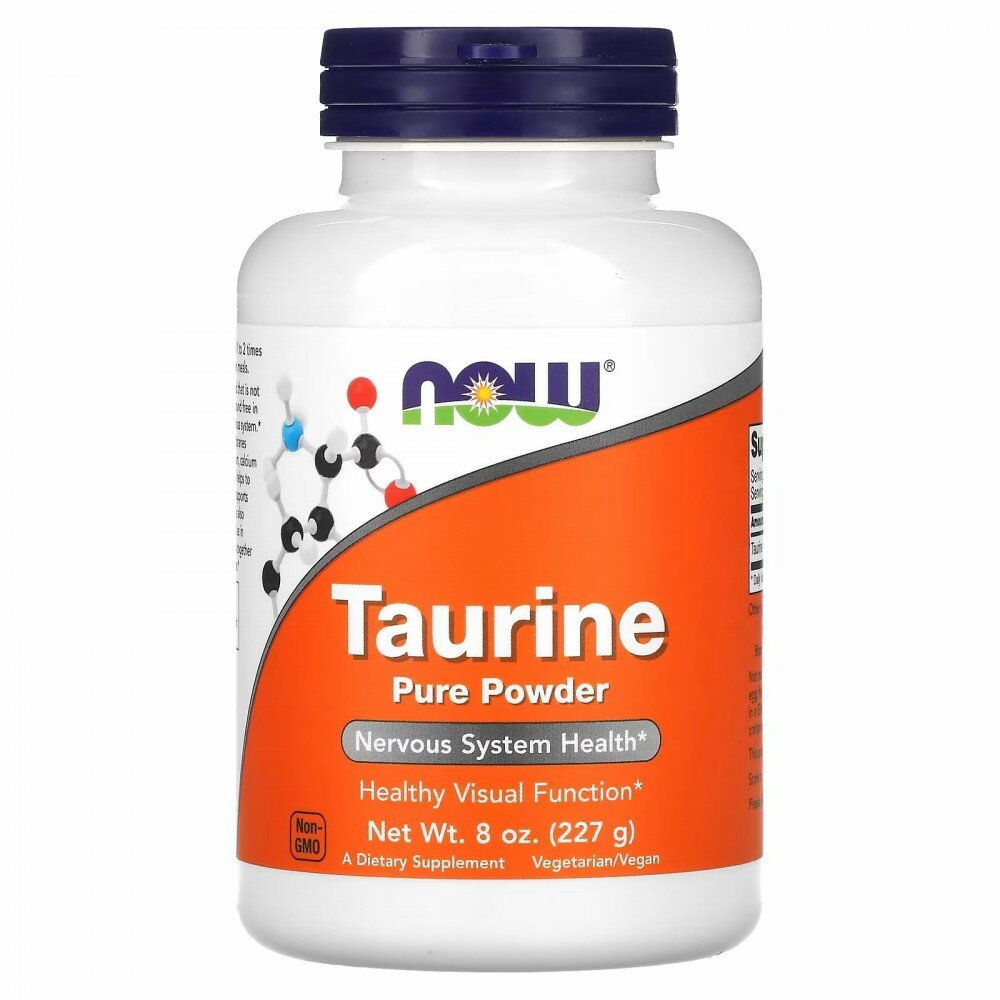 NOW Taurine Powder 227 г