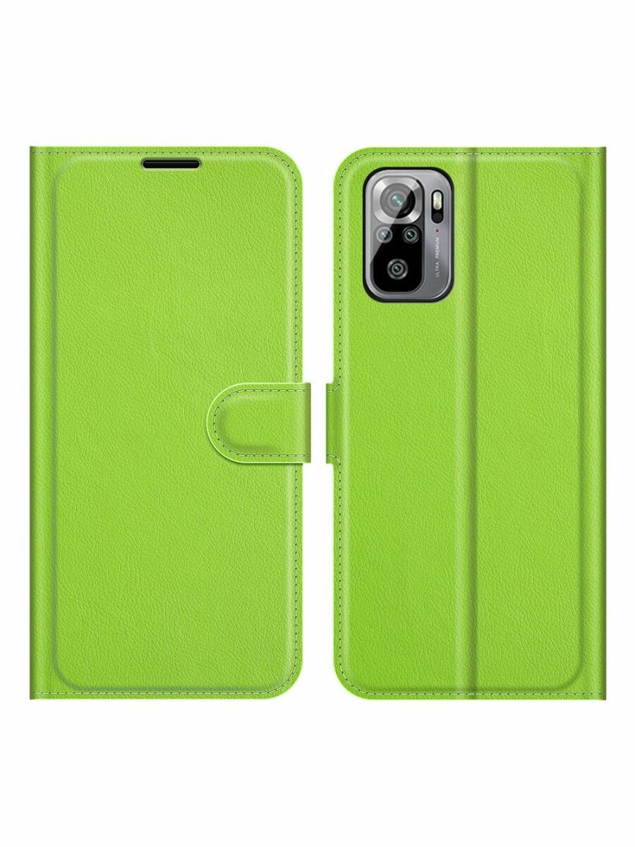 фото Wallet Чехол книжка кошелек для Xiaomi Redmi Note 10