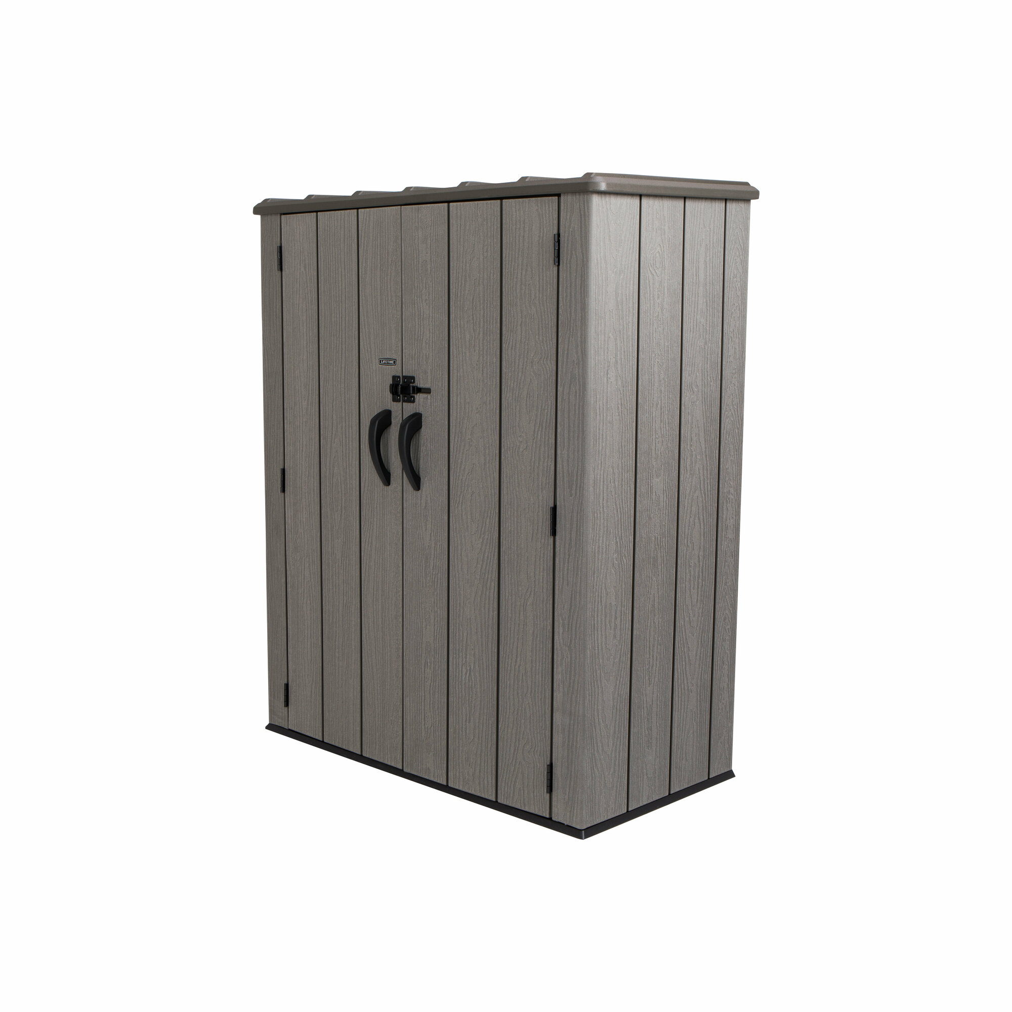 Уличный шкаф Lifetime Vertical Storage Shed 1500л - фотография № 5