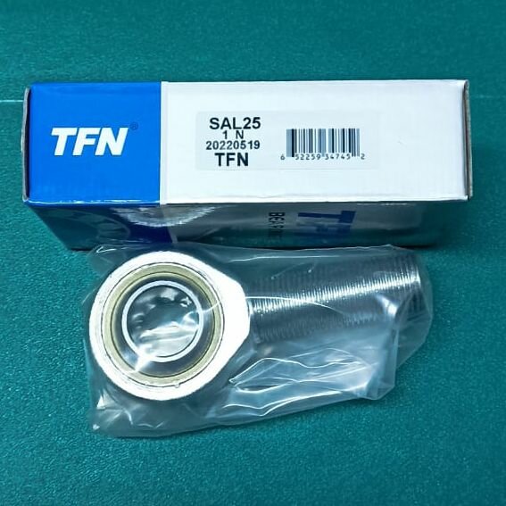 Шарнирный наконечник SAL 25 T/K (TFN) (Левая резьба) + Смазка (5мл) в Подарок.