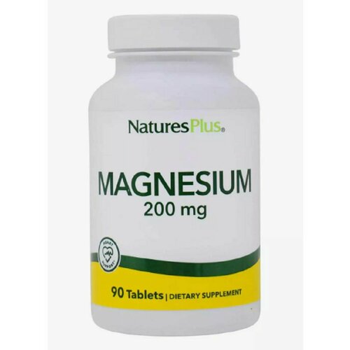 Natures Plus Magnesium Магний Хелат 200 mg (90 табл)