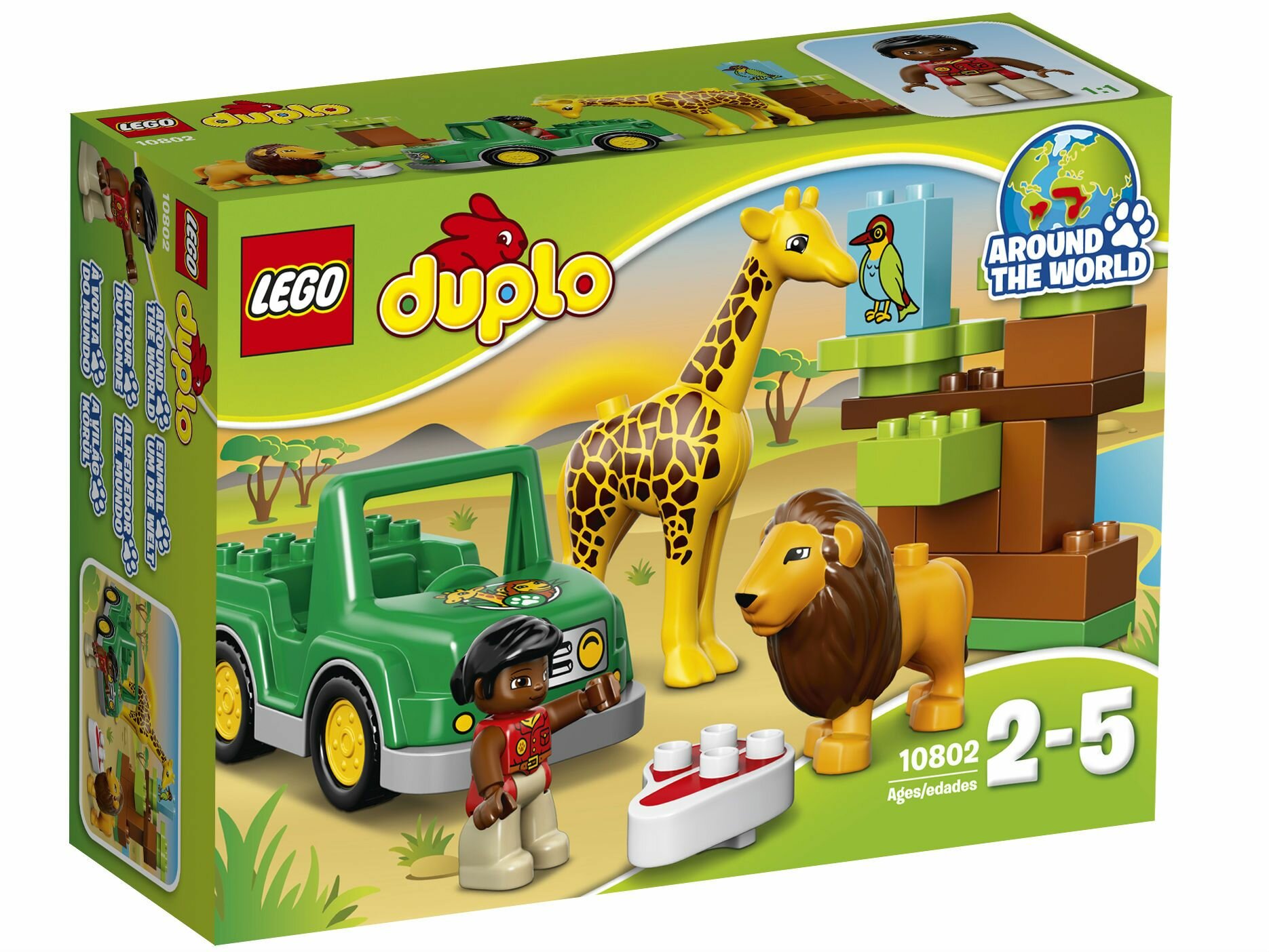 Конструктор LEGO DUPLO 10802 Вокруг света: Африка