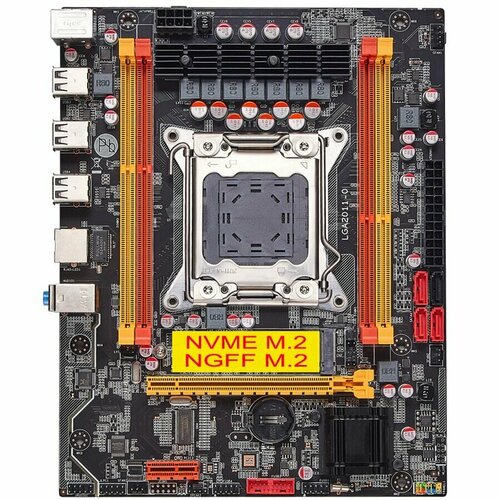 материнская плата atermiter x79 rs7 сокет 2011 поддержка xeon e5 v1 и v2 Материнская плата Machinist X79 RS7 сокет 2011