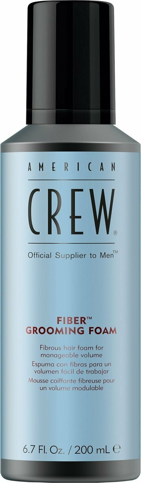 American Crew Fiber Grooming Foam Пена для укладки волос, 200 мл