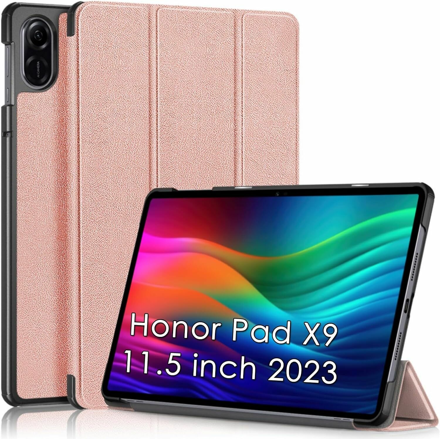 Умный чехол для Honor Pad X9 / Honor Pad X8 Pro 11.5 дюйма, 2023 года, золотистый