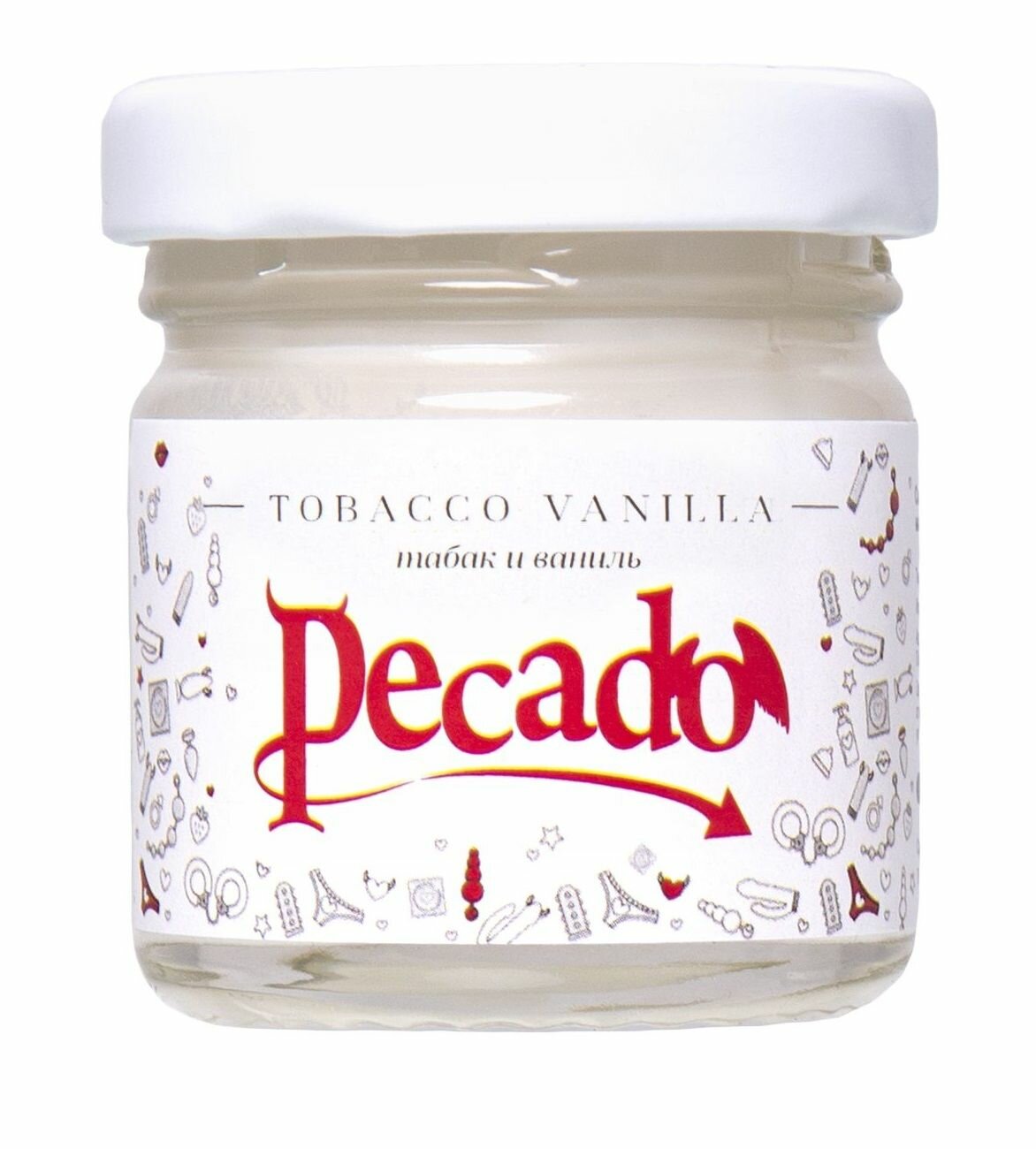 Pecado Массажная свеча Tobacco Vanilla - 35 мл. цвет не указан