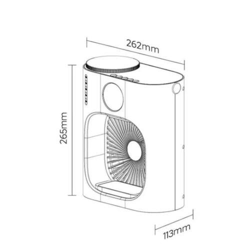 Вентилятор настольный Lydsto Smart Desktop Cooling Fan CL08 GL (XD-ZMLFS02) EU