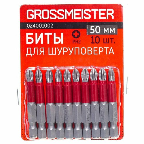 биты для шуруповерта grossmeister 024001003 Биты для шуруповерта GROSSMEISTER 024001002