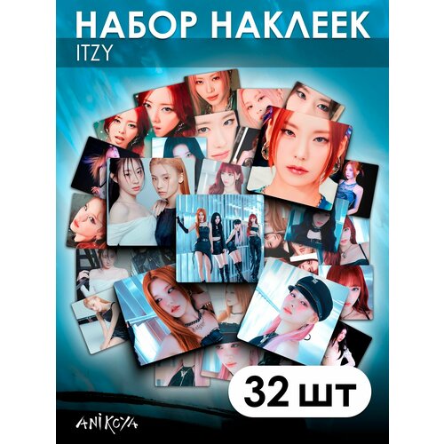 Наклейки k-pop Itzy Untouchable 32 шт