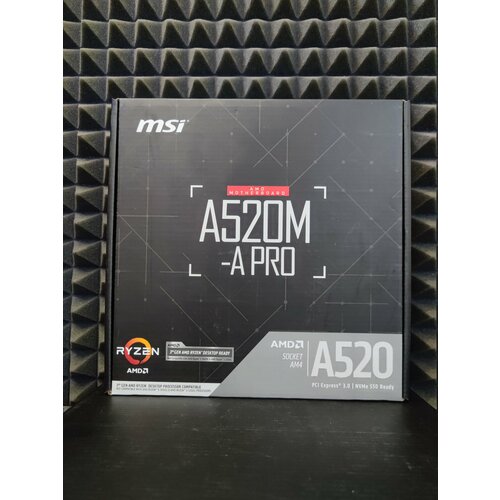 Материнская плата Socket AM4 MSI A520M-A PRO 754400₽