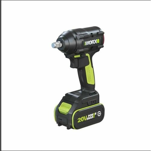 Беспроводной ударный гайковерт WORX WU2793 с бесщеточным мотором 20 В литиевая батарея 108Wh 2 ЗУ 40 Ah 12127mm 20v 21990₽