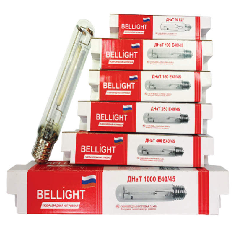 Лампа натриевая ДНат 150Вт Е40 230В BELLIGHT