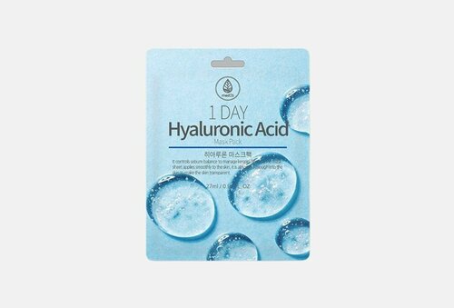 Маска для лица тканевая MEDB 1 DAY Hyaluronic Acid Mask Pack