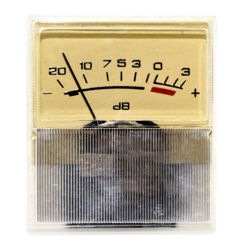Измерительная головка М68501 2 шт. индикатор уровня звуковых сигналов диапазон измерений -20дБ +3дБ