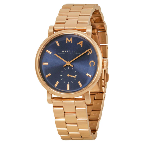 Наручные часы MARC JACOBS, золотой, синий наручные часы marc jacobs basic mj1538 золотой коричневый
