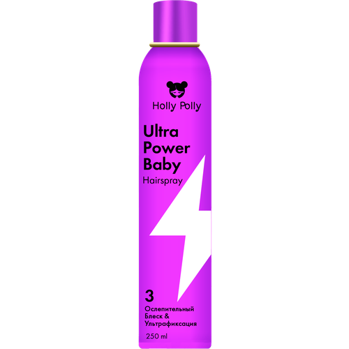 Лак для волос Holly Polly ослепительный блеск ультрафиксация 250мл 1500₽