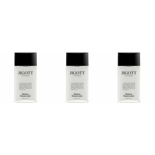 Jigott Лосьон для мужской кожи лица MOISTURE HOMME LOTION, 150 мл, 3 шт