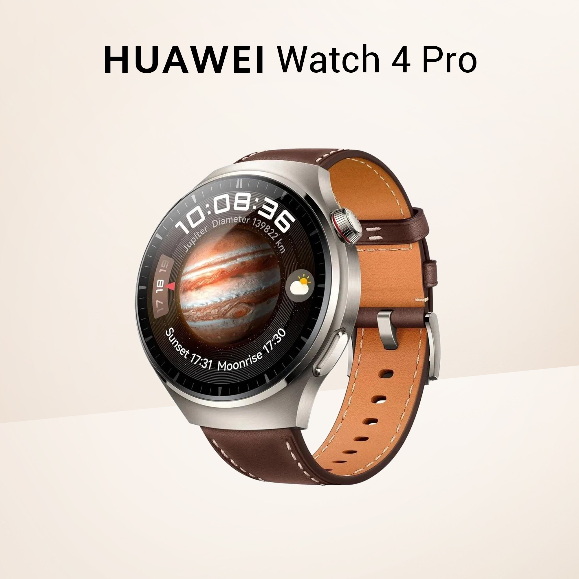 Умные часы Huawei watch 4 PRO titan/brown (MDS-AL00/55020APB)