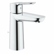 Смеситель для раковины GROHE BauEdge с донным клапаном, M-Size, хром (23758000)