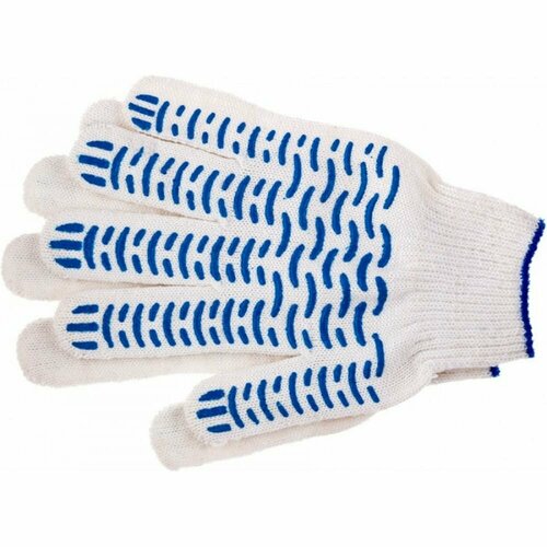 хлопчатобумажные пвх обливные перчатки россия 67713 Хлопчатобумажные с ПВХ-напылением перчатки Россия 67716