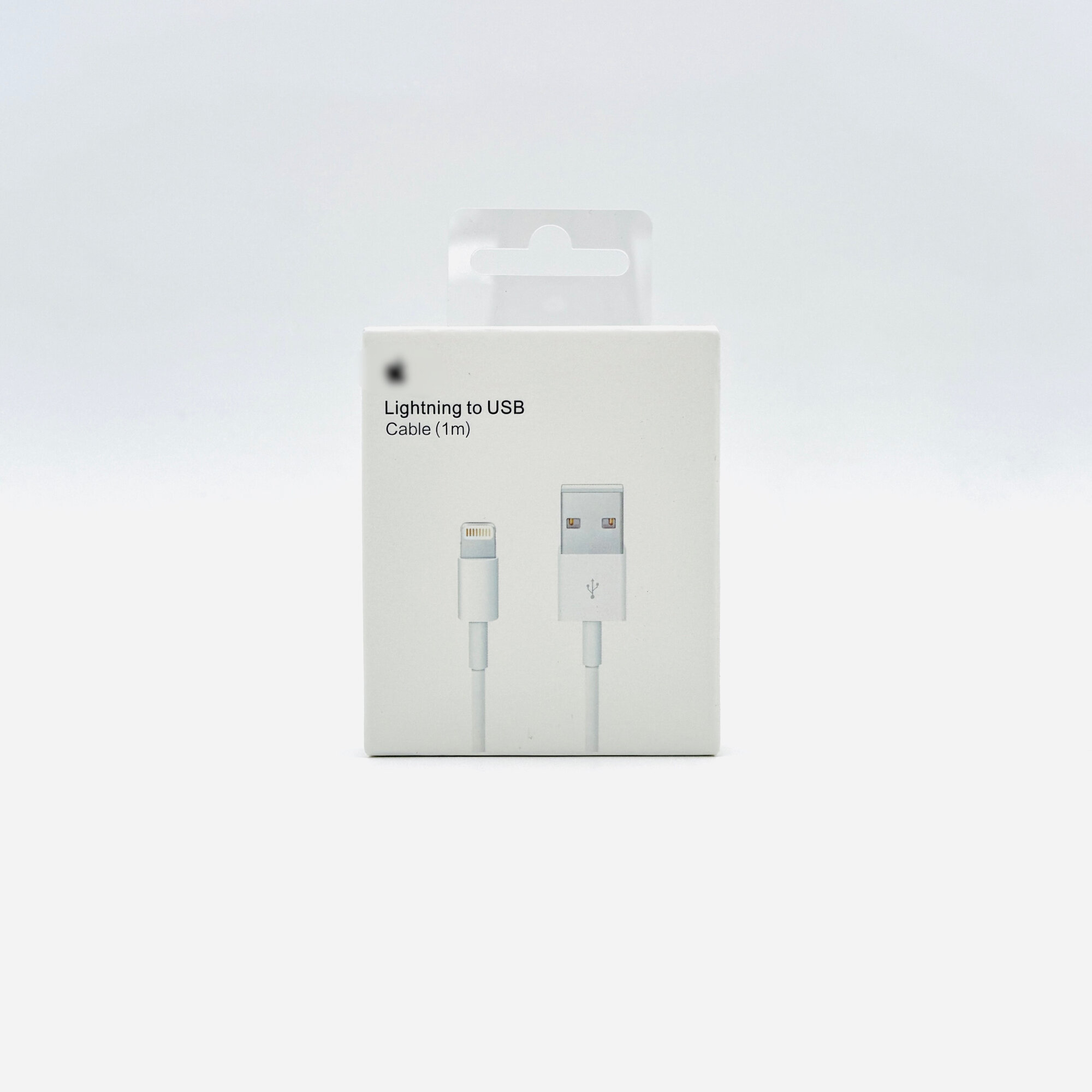 фото Кабель Lightning to USB (1 m), оригинальный чип, белый, Шнур для межсоединений A1480