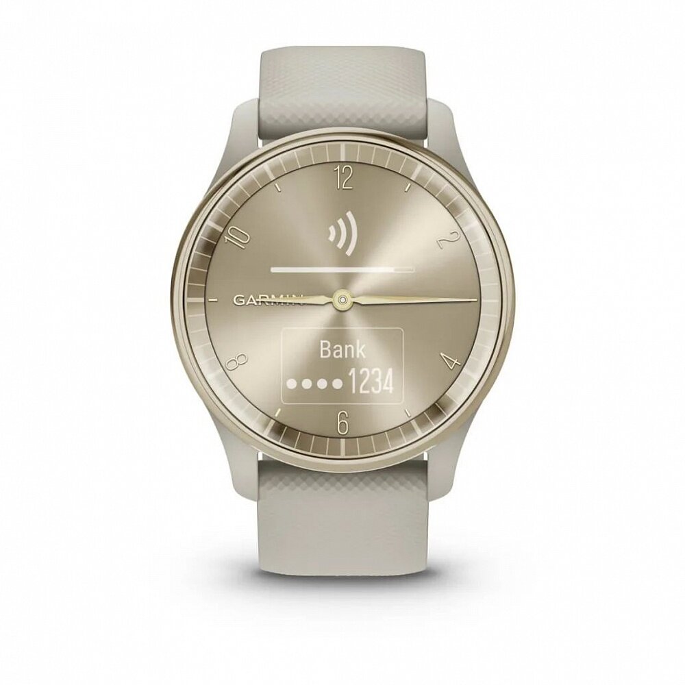 Умные Часы Garmin Vivomove Trend Cream Gold 010-02665-02