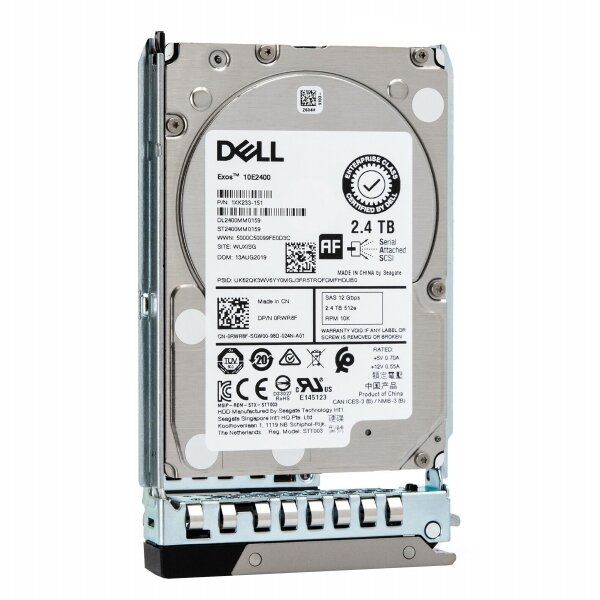 Жесткий диск Dell 0RWR8F 2,4Tb 10000 SAS 2,5" HDD
