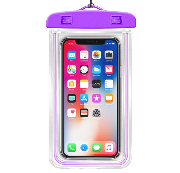 Водонепроницаемый чехол для смартфонов Waterproof Case Purple