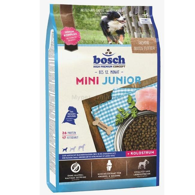 Bosch Мини Юниор сухой корм для собак 1 кг