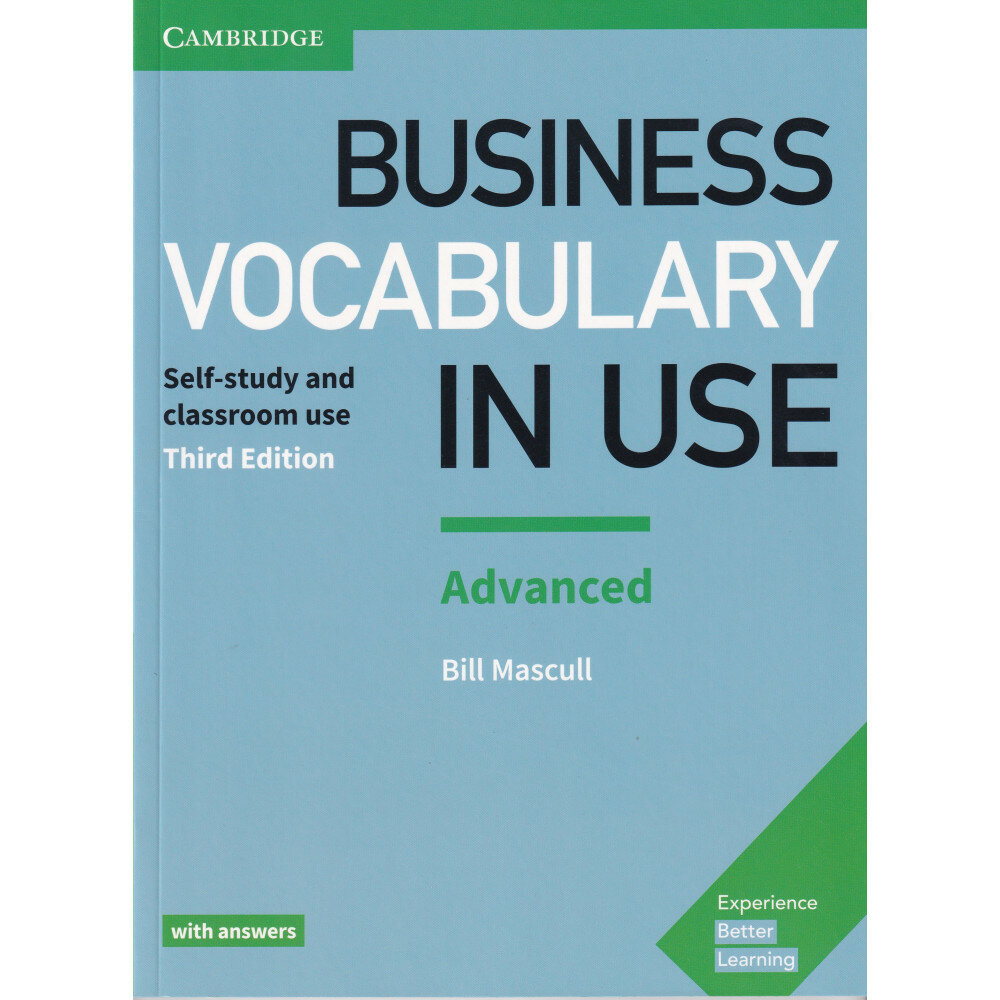 Mascull, Bill "Business Vocabulary in Use. Advanced. Book with Answers" мелованная - фото №1