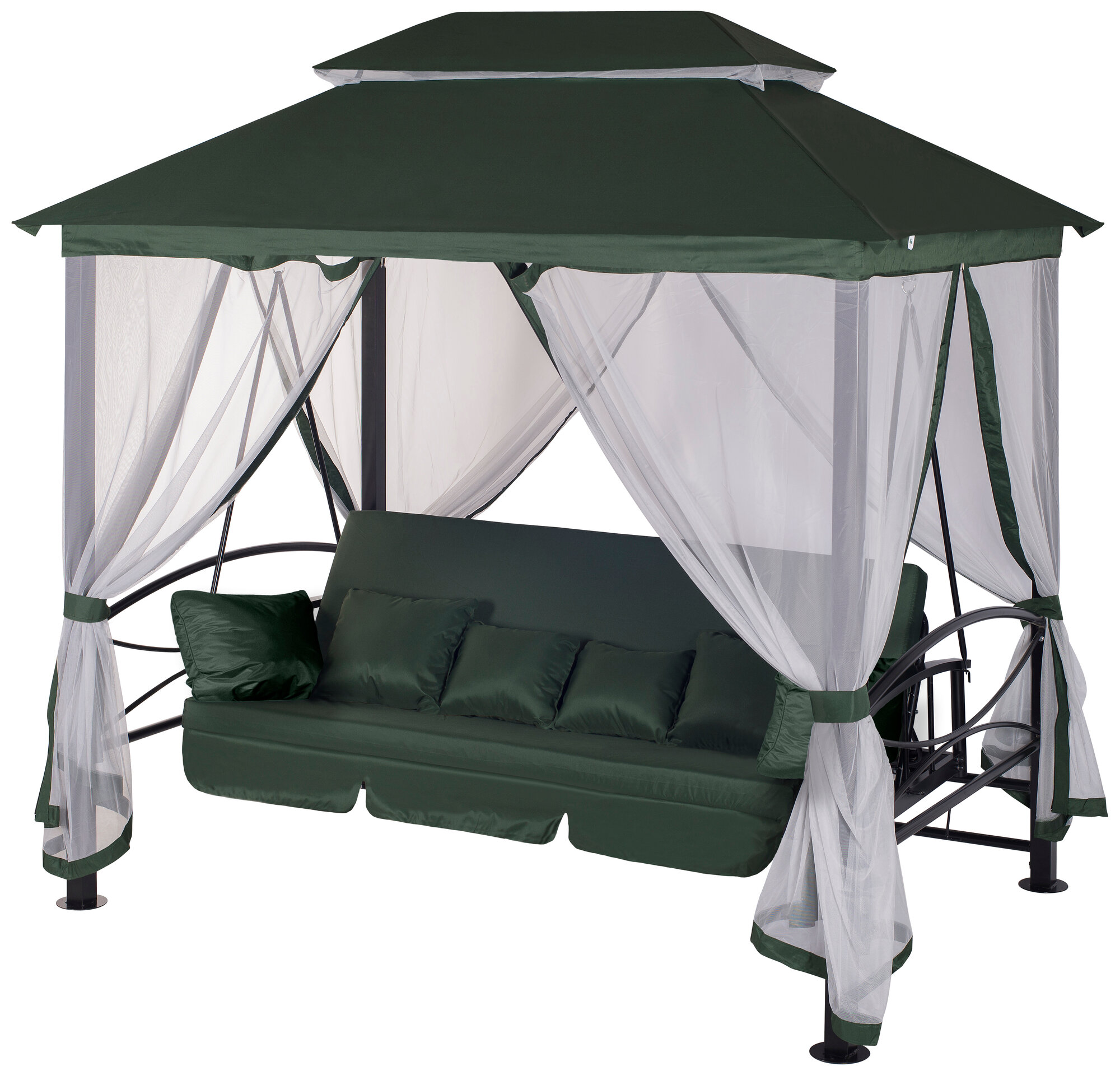 Беседка Удачная мебель «Пальмира», цвет зеленый Удачная Мебель