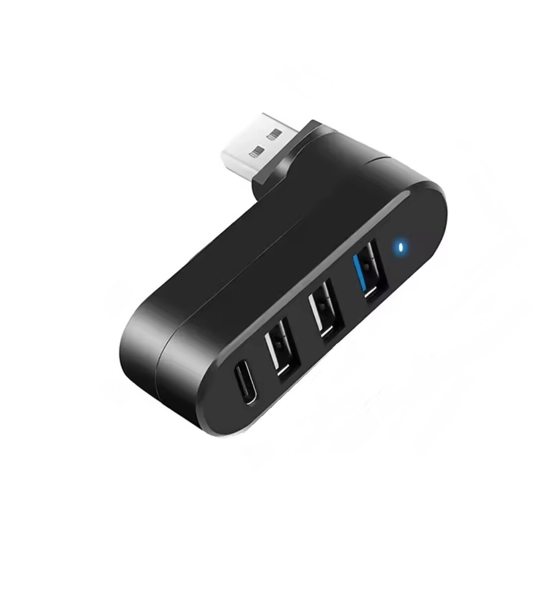 USB разветвитель 4-в-1 (USB 3.0 USB Type-C) компактный USB концентратор