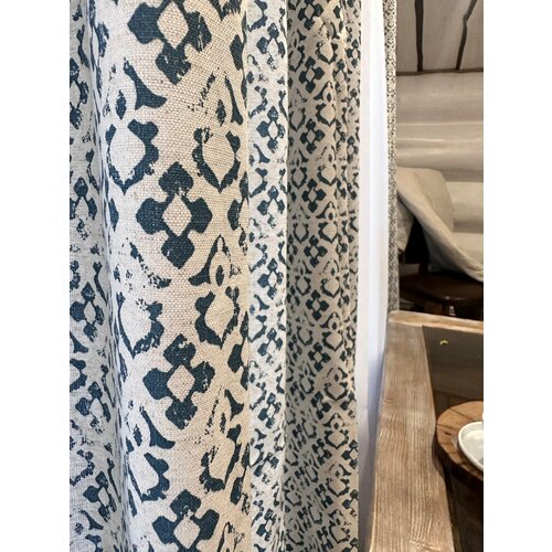 Льняные шторы 