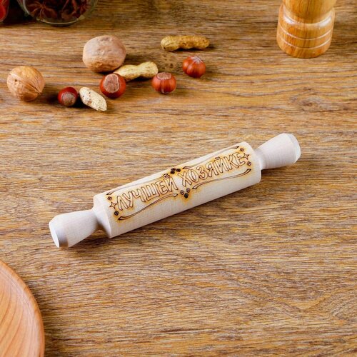 Скалка с надписью берёза 215x35 см 326₽