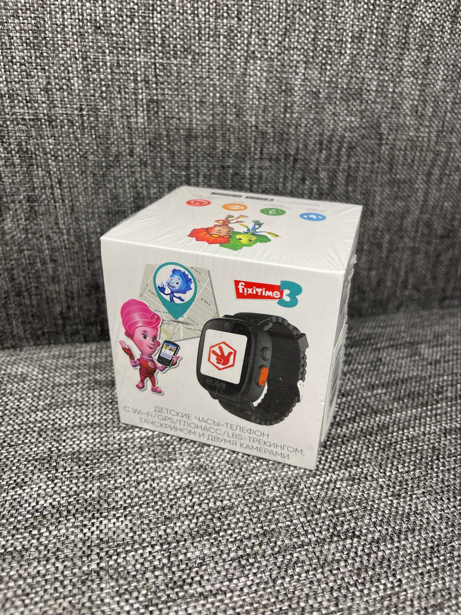 фото Детские умные часы Elari FixiTime 3, черный