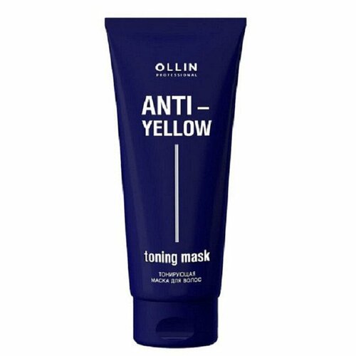Маска для волос OLLIN Тонирующая Анти-жёлтый Anti-Yellow 250мл