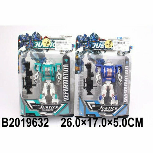 Робот-трансформер с оружием на блистере 261755см JB0211840 597₽