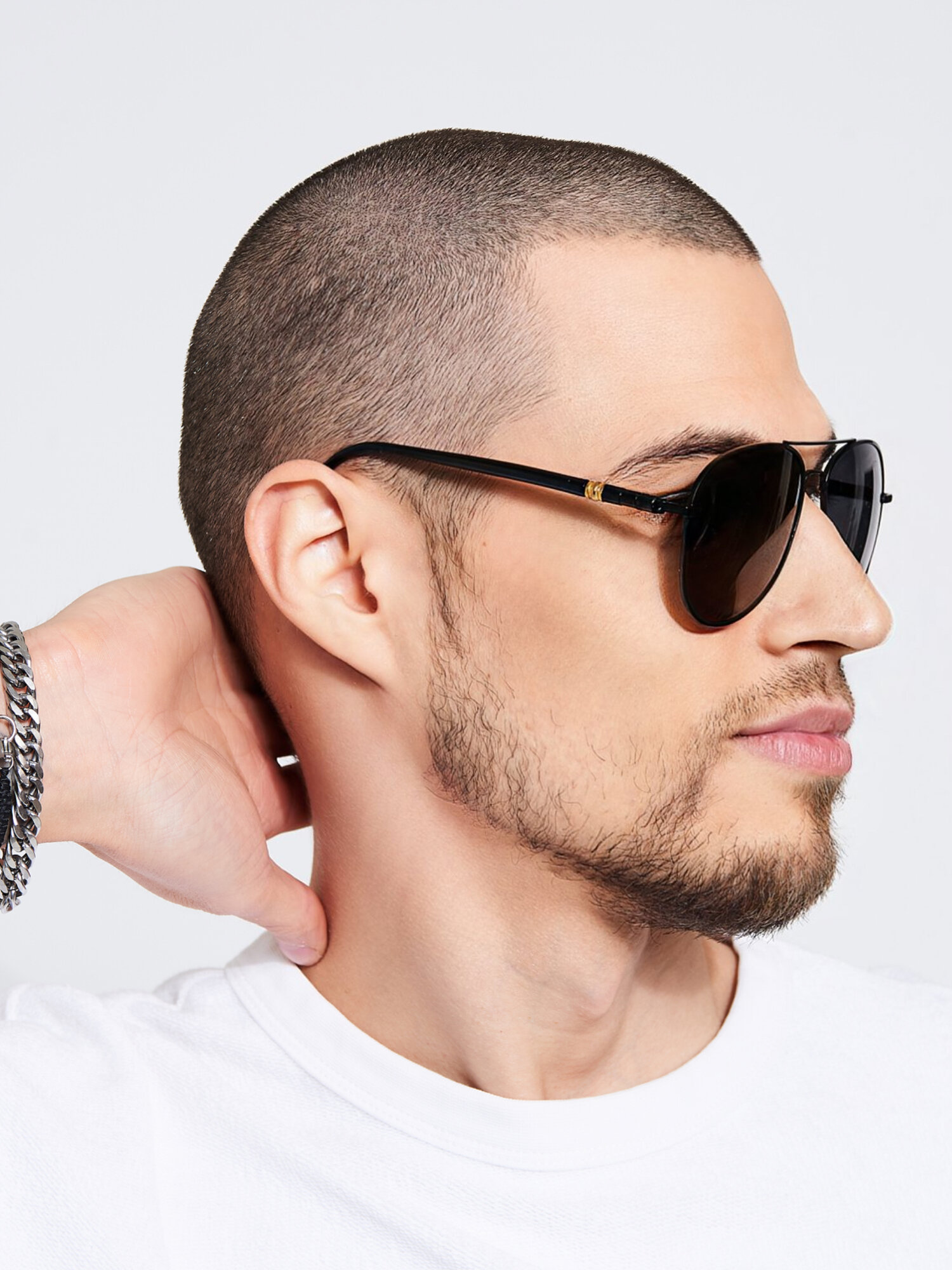 Солнцезащитные очки Zabologen, черный — фото 1