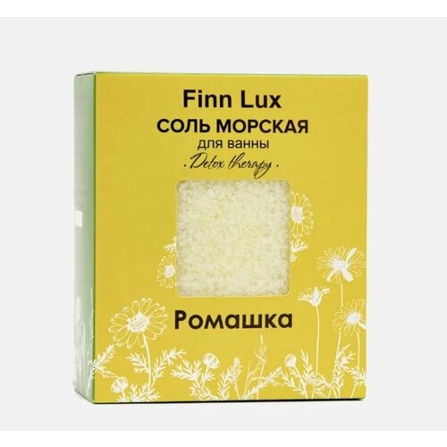 FINN LUX морская соль для ванн ромашка chamomile