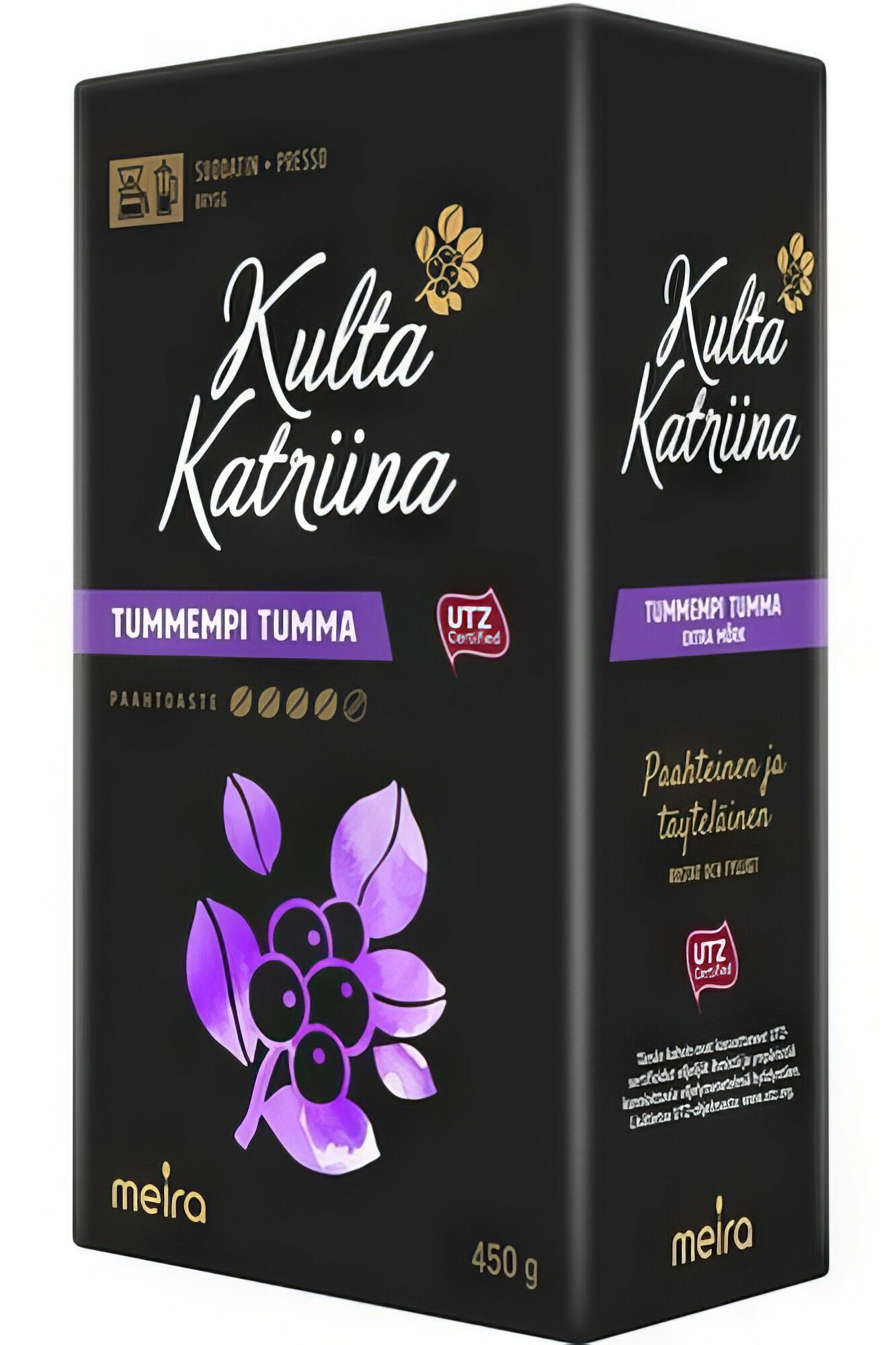 Кофе молотый KULTA KATRIINA 4 степень 450 гр. из Финляндии