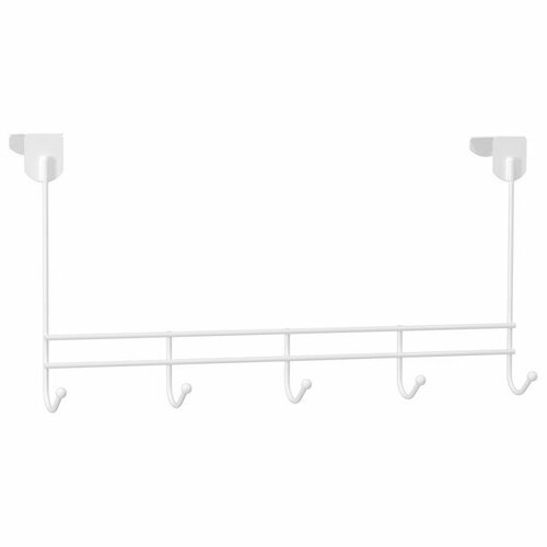 Вешалка надверная нота 4205х80х210мм белая 829₽