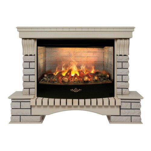 Электрокамин Country 3333W WT с очагом 3D Firestar 33 132580₽