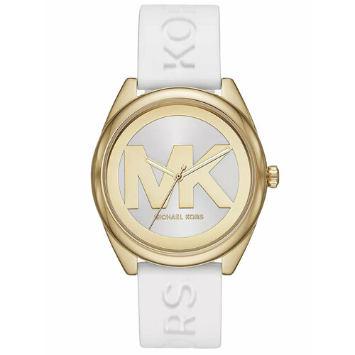 Наручные часы MICHAEL KORS, белый, золотой наручные часы michael kors mk6671 белый золотой