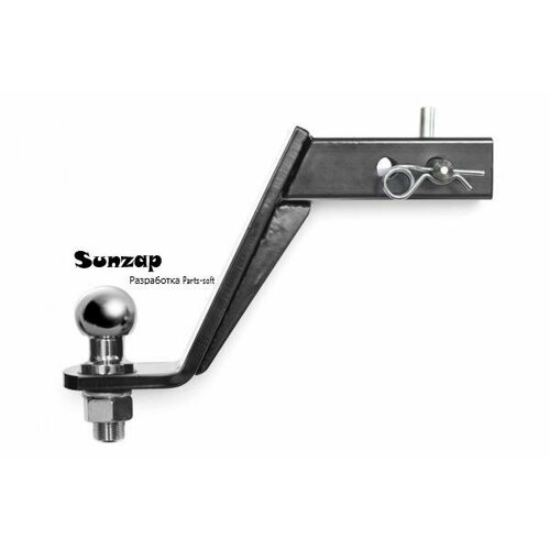 PT GROUP TOW990103 TOW990103_Кронштейн 50x50 для фаркопа универсальный усиленный 190 в сборе 6000₽